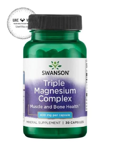 Triple Magnesium Complex Mg Capsules Elevate Your Health