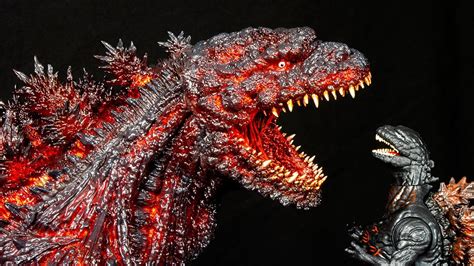 Shin Godzilla Furious Red Figure Review 4K Omega Beast Ezhobi How