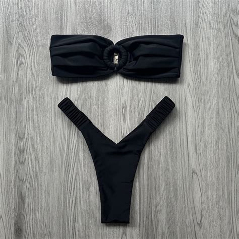 Micro Bikini Push Up Women Swimsuits Sexy Female Swimwear Brazilian Bikini Set Thong