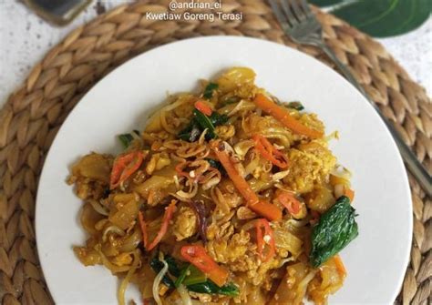 Resep Kwetiaw Goreng Terasi Oleh Bunda Ei Cookpad