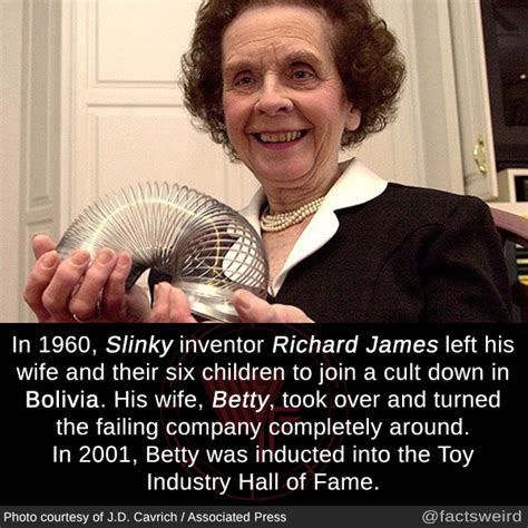 Weird Facts In 1960 Slinky Inventor Richard James Left His