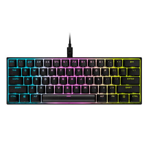 Teclado Gamer Corsair K65 Rgb Mini 60 Teclado Mecánico Switch