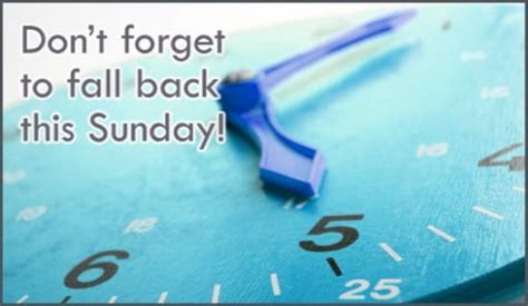 Fall Back Ecard Free Daylight Saving Ends Cards Online