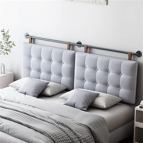 Headboards For Queen Size Bed Button Tufting Headboard Wall Mounted