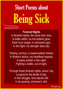 10 Best Short Poems About Being Sick EngDic