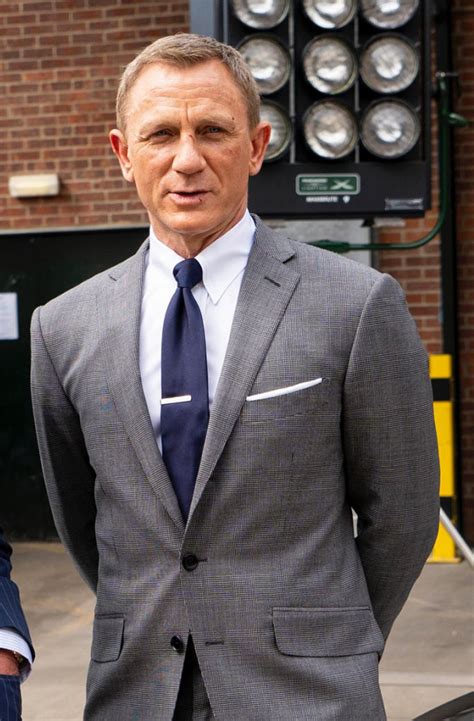 Daniel Craig Grey Suit