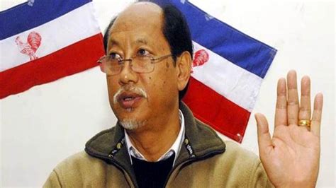 Ndpp Cm Candidate For Nagaland Neiphu Rio Wins Unopposed Currentnews