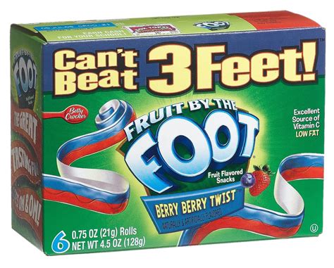 Betty Crocker Fruit By The Foot Berry Berry Twist 6 Rollos Paquete De 12 Todo