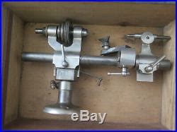 G Boley 6mm Watchmakers Lathe And Accessories All Boxed Watchmakers Lathe