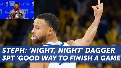 Steph Curry Drops 32 In Warriors Game 2 Win Hits Mavericks With Night Night Celebration