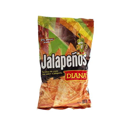 Tortilla Chips JalapeÑos Diana 150g