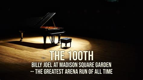 How To Watch The Th Billy Joel At Madison Square Garden Online From