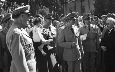 The Shah Of Iran Mohammad Reza Pahlavi And His Wife Farah Pahl