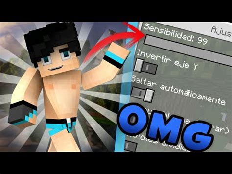 Reto En SkyWars 100 Sensibilidad En Minecraft Pe YouTube