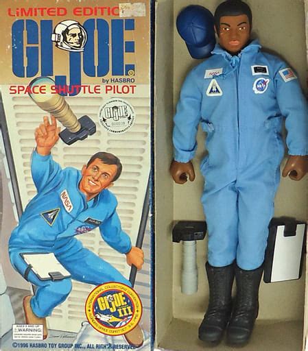 駿河屋 SPEACE SHUTTLE PILOT アイカラー ブラウン G I ジョー LIMITED EDITION 1996