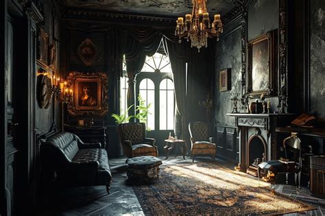 Premium Photo Gothic Background