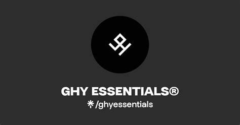 Ghy Essentials Tiktok Linktree