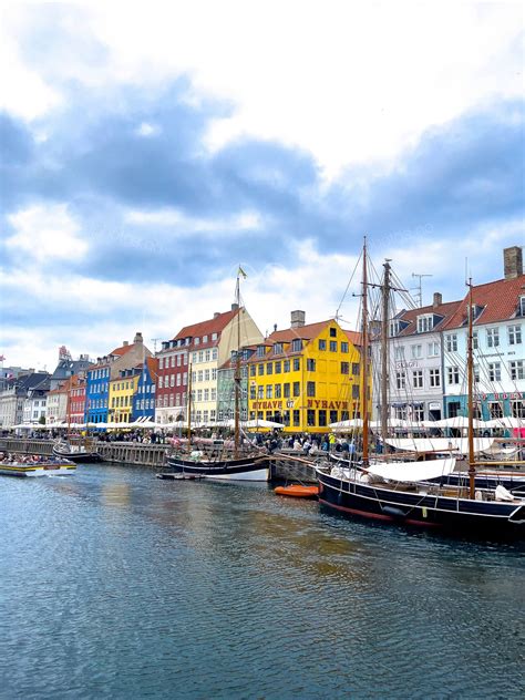 Nyhavn København Copenhagen Denmark iphotos no