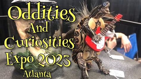 Oddities And Curiosities Expo Atlanta Youtube