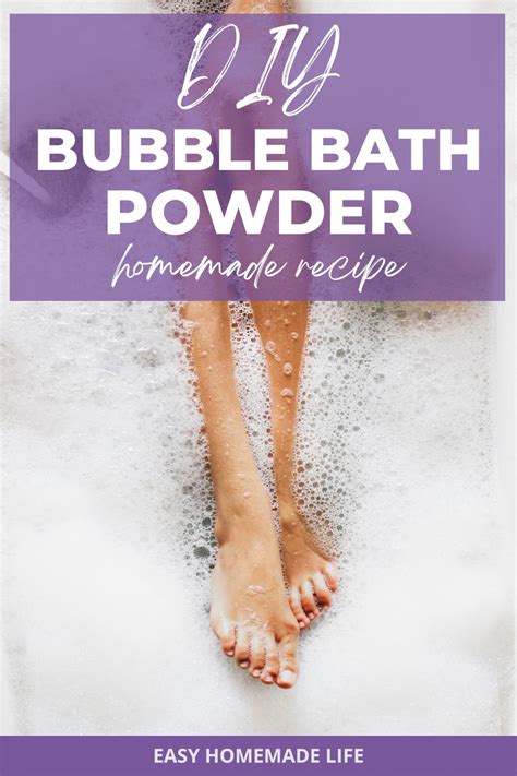 Diy Bubble Bath Powder Recipern In Diy Bubble Bath Bubble Bath