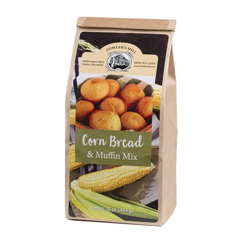 Corn Bread And Muffin Mix Fowlers Mill