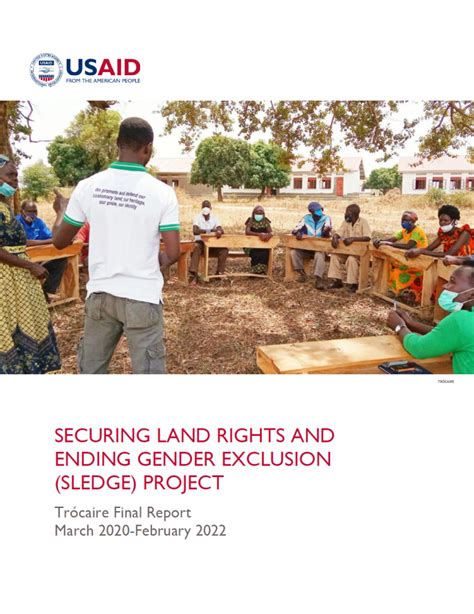 Securing Land Rights And Ending Gender Exclusion Sledge Project Iucn