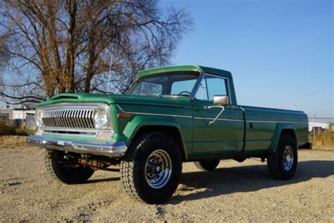 Rare 1974 Jeep J20 Pickup 4x4 3 4 Later Model Gladiator 360 V8 For Sale