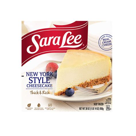 Sara Lee New York Style Cheesecake Case Foodservicedirect 40 Off
