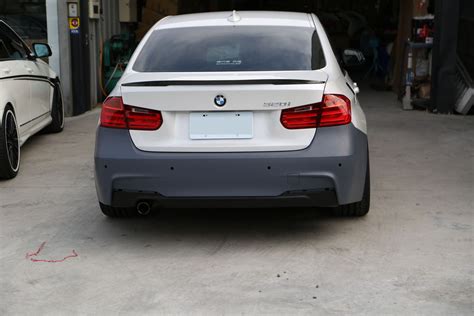 M Sport Style Rear Bumper For 2012 Bmw 3 Series F30