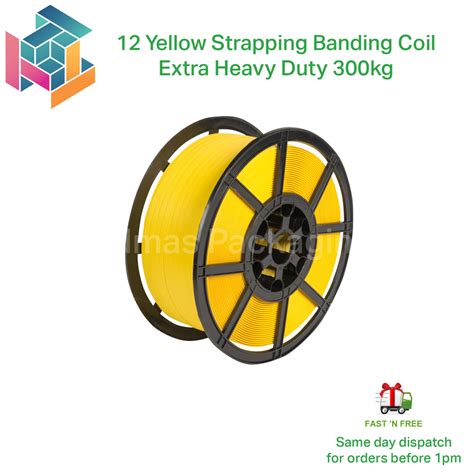 Safeguard Extra Heavy Duty Pallet Strapping Banding Kit 6 1000m Coil