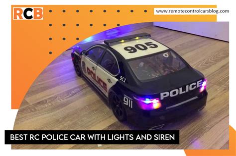 Best RC police cars with lights and siren