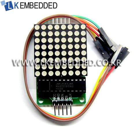 Lk임베디드 아두이노 8x8 도트매트릭스 Led 모듈 B177 Led 디스플레이 Ledfndled표시장치 도트매트릭스 주엘레파츠 엘레파츠