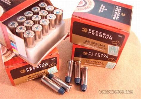 Ammo 38 Spl Federal Nyclad 125 Jhp Non P 20box