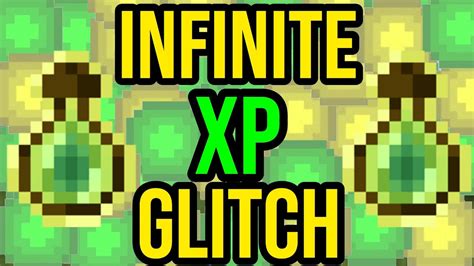 Minecraft Unlimited XP Glitch Infinite Experience In Survival PS4