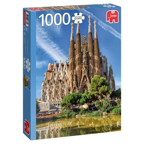 Sagrada Familia View Barcelona Pieces Jumbo Serious Puzzles