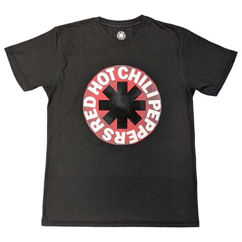 楽天市場RED HOT CHILI PEPPERS レッドホットチリペッパーズ 来日 35周年 Red Circle Asterisk ECO TEE Tシャツ