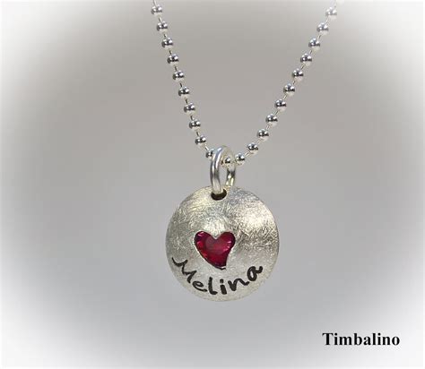 Kinder Medaillon Aus Sterling Silber Mit Gravur Und Etsy De