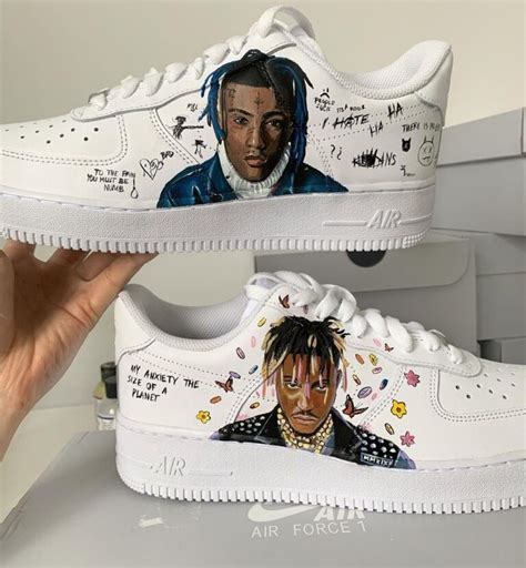 Xxxtentacion X Juice Wrld Air Force 1 Custom Daniel Customs