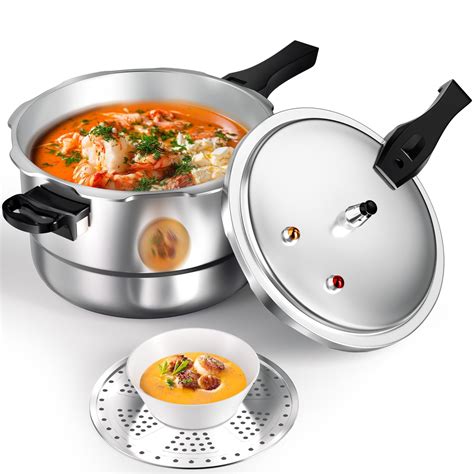 Wantjoin 8qt Aluminum Pressure Cooker Wrelease Valve