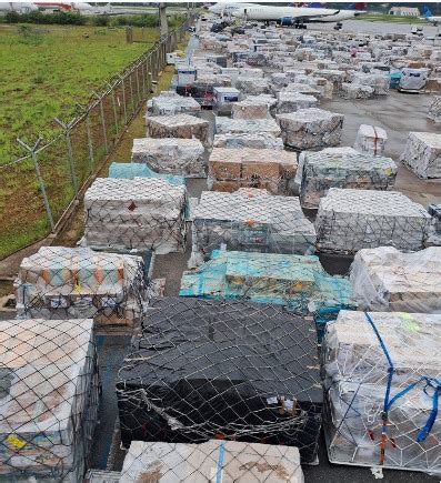 Aeroporto De Guarulhos Problemas No Sobrecarregamento De Mercadorias