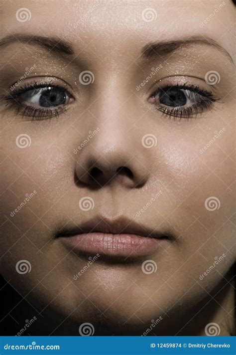 Cross Eyed Girl Stock Images Image 12459874