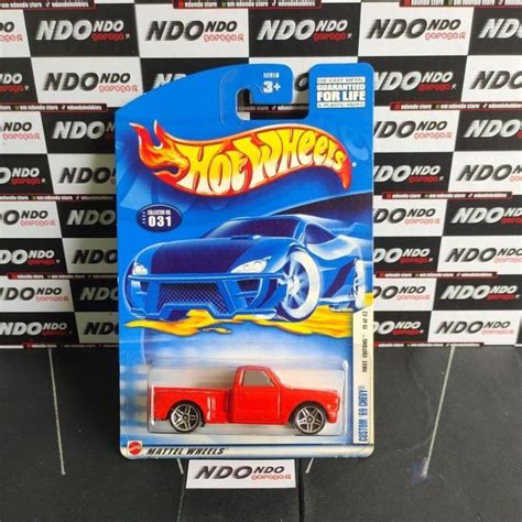 Hot Wheels Custom Chevy Pickup Red First Editions Shopee Philippines