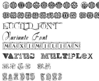 fancy initials fonts   fontsfree