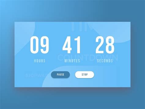 Daily Ui Countdown Timer Countdown Timer Daily Ui Timer