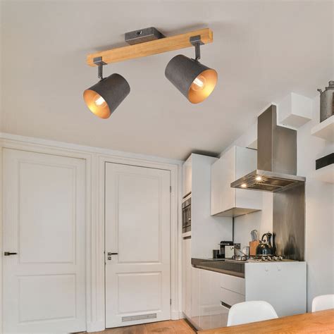 Plafonnier Luminaire Sportif Bois Xe Style Maison De Campagne Spots