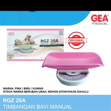 Jual Timbangan Bayi Manual Timbangan Bayi GEA Baby Scale 20Kg RGZ 20A