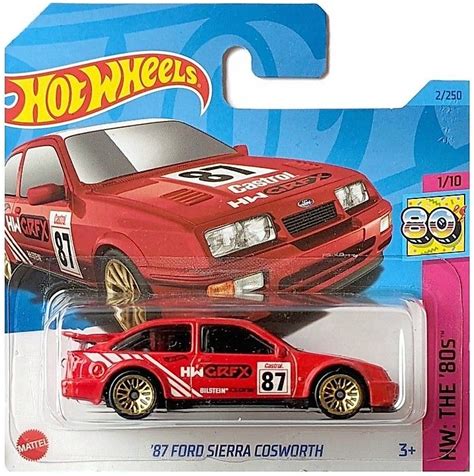 87 FORD SIERRA COSWORTH Autko HOT WHEELS 2023 ERLI Pl