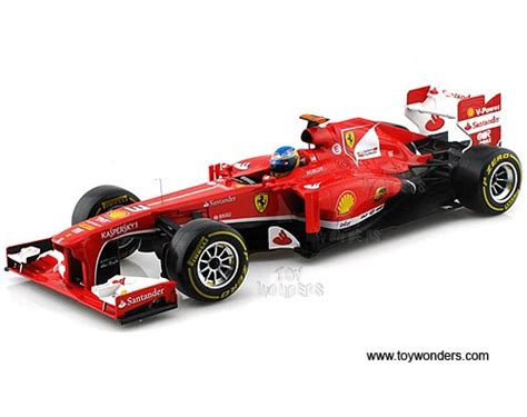 Ferrary F2013 F138 Fernando Alonso 3 BCK14 9964 1 18 Scale Mattel Hot Wheels Racing Wholesale