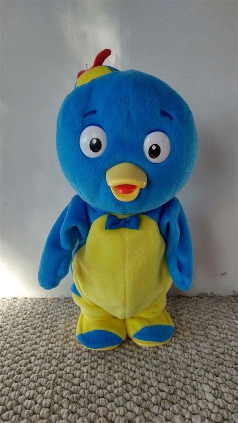 Backyardigans Pablo Dancing Sing Spin Talking Penguin Plush Fisher