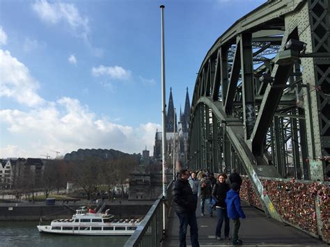 Enfin, ma vie - Locks on the Hohenzollern Bridge, Cologne, Germany